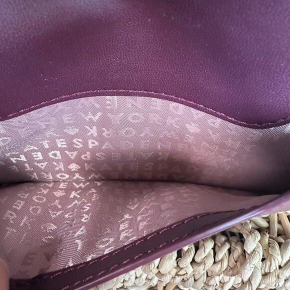 Kate Spade Laurel Way Glitter iPhone Wristlet Deep Plum NWOT - Picture 14 of 15
